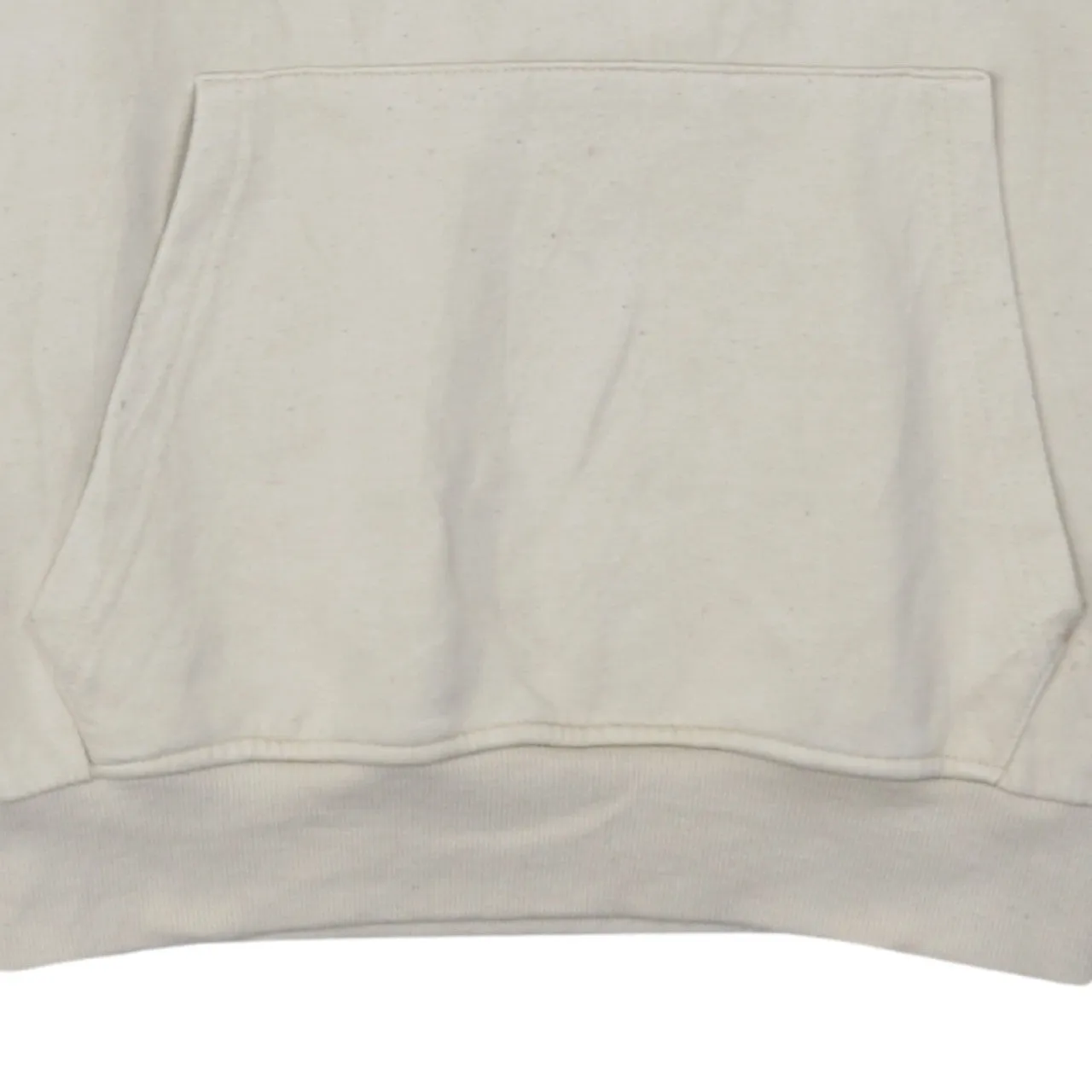 Fila Beige Cream Hoodie Men's Medium Embroidered Chest Logo Front Pocket Pullover Sweatshirt sold by Vintage Club product image thumbnail 4