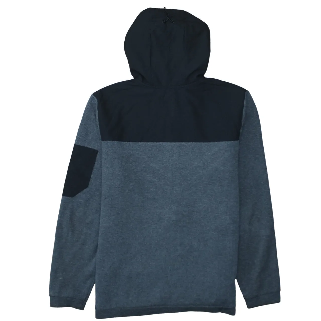 Adidas Dark Grey Black Hoodie Women’s Large Full Zip Trefoil Printed Logo Pockets Jacket sold by Vintage Club product image thumbnail 2