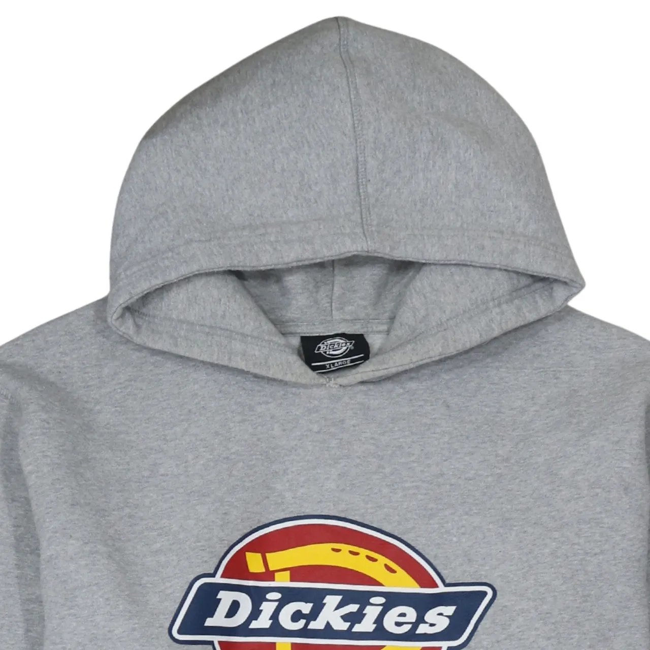 Dickies Grey Hoodie Women's XLarge Printed Logo Front Pouch Pocket Pullover Sweatshirt sold by Vintage Club product image thumbnail 3