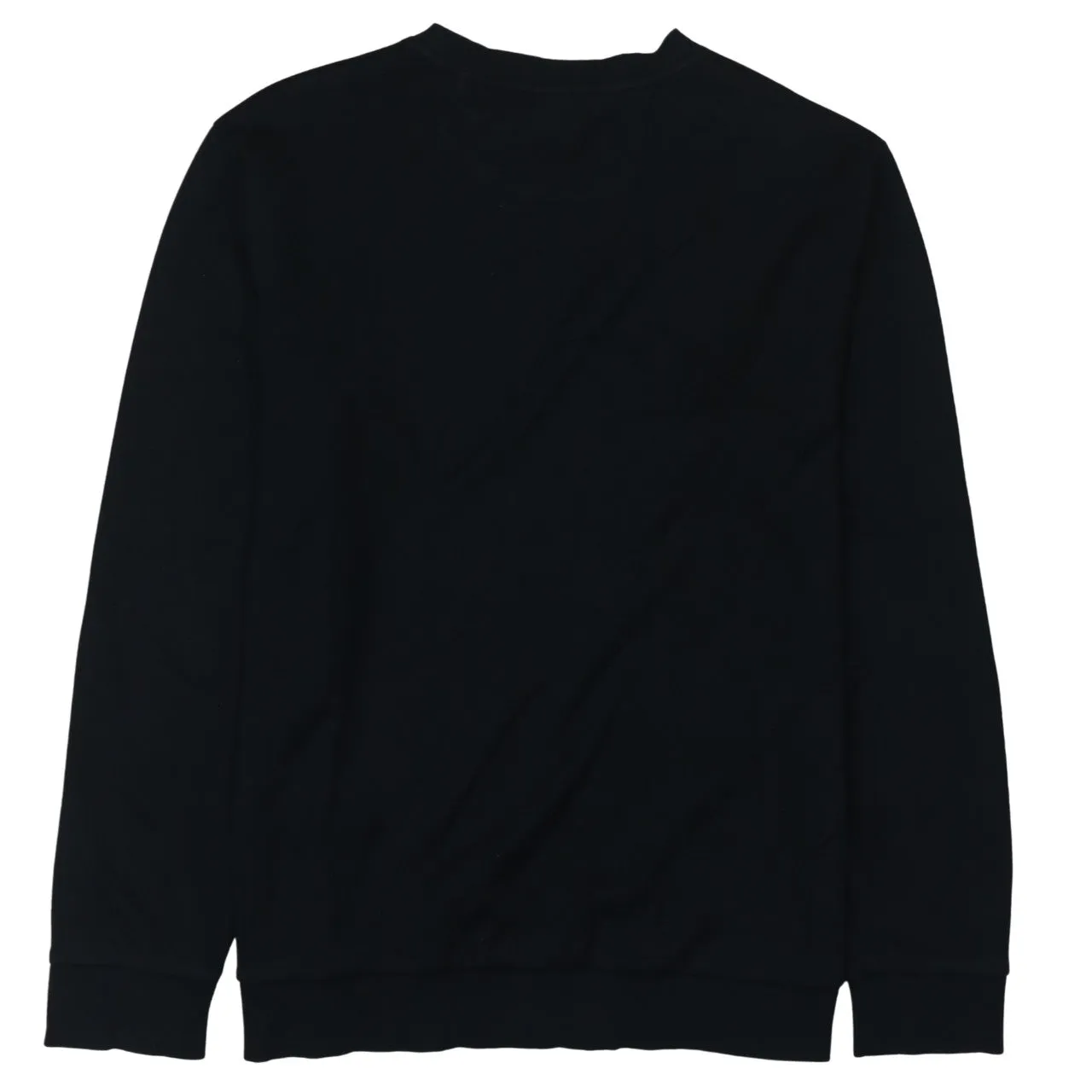 HUGO BOSS Black Sweatshirt Women's XLarge Subtle Embroidered Chest Logo Crewneck Pullover sold by Vintage Club product image thumbnail 2