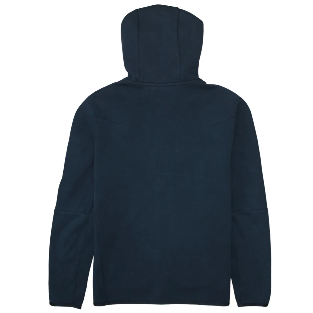 Nike Black Full Zip Hoodie Men's Medium Embroidered Logo Arm Zip Pocket Sweatshirt sold by Vintage Club product image thumbnail 2