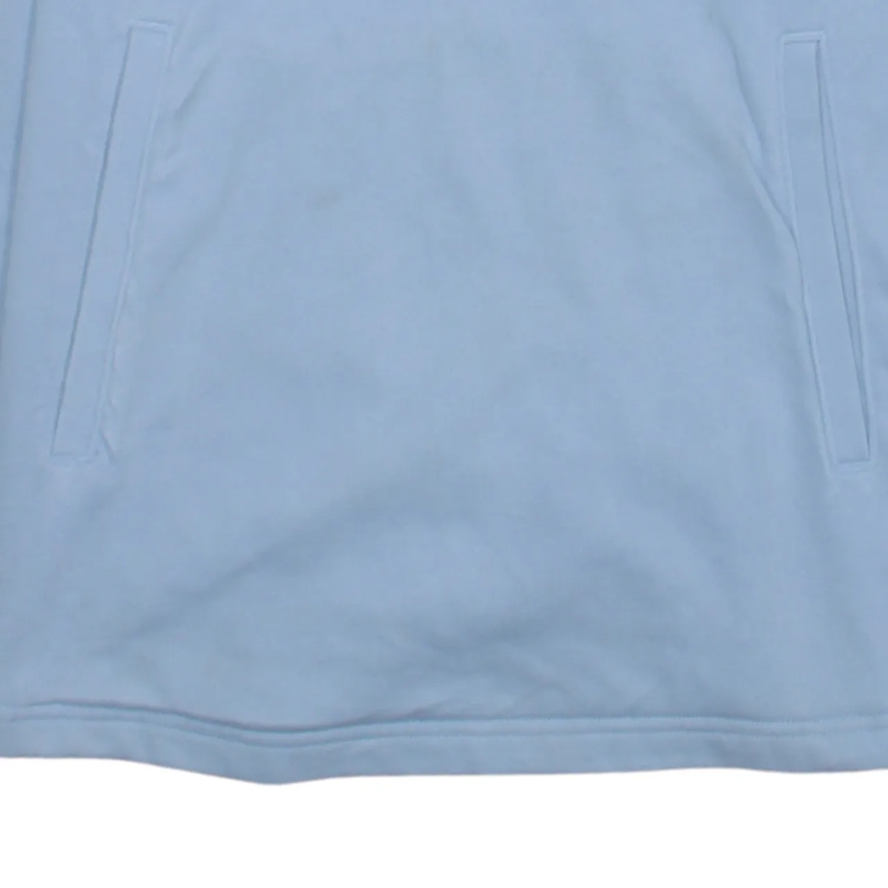 Under Armour Light Blue Hoodie Women’s Medium Printed Logo Front Pouch Pullover Sweatshirt sold by Vintage Club product image thumbnail 4