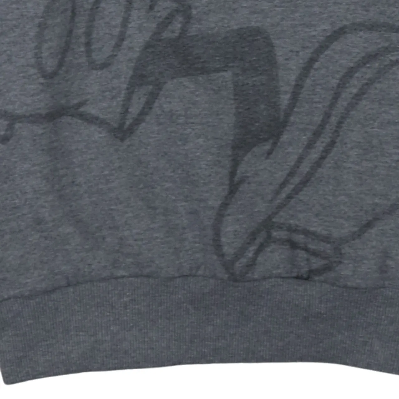 Disney Charcoal Grey Hoodie Men's Small Mickey Mouse Sleeve Logo Pullover Sweatshirt sold by Vintage Club product image thumbnail 4