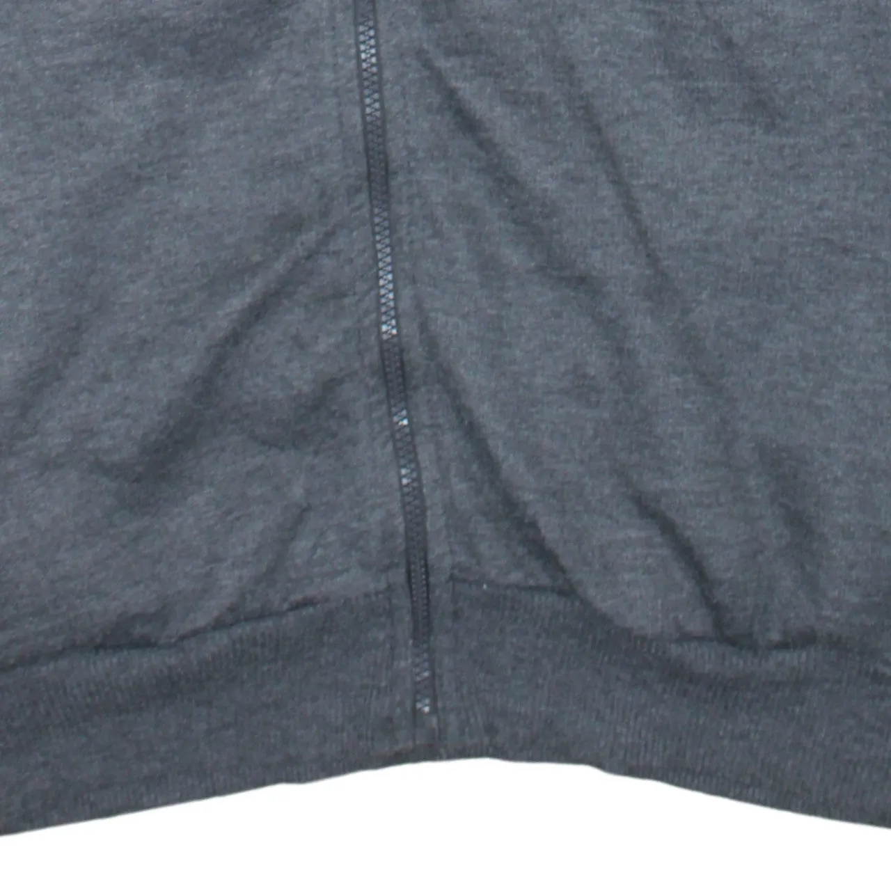 Umbro Dark Grey Zip Hoodie Men's XLarge Embroidered Logo Split Kangaroo Pockets Sweatshirt sold by Vintage Club product image thumbnail 4