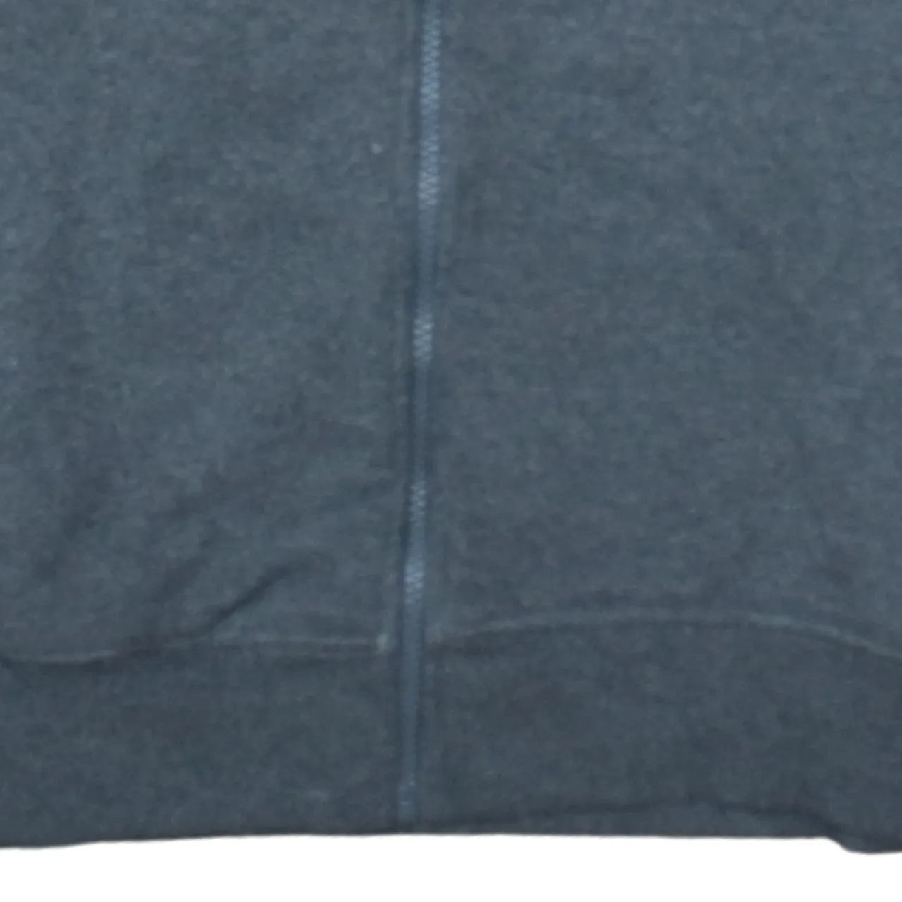 The North Face Dark Grey Hoodie Men's Large Full Zip Embroidered Logo Fleece Lined Top sold by Vintage Club product image thumbnail 4