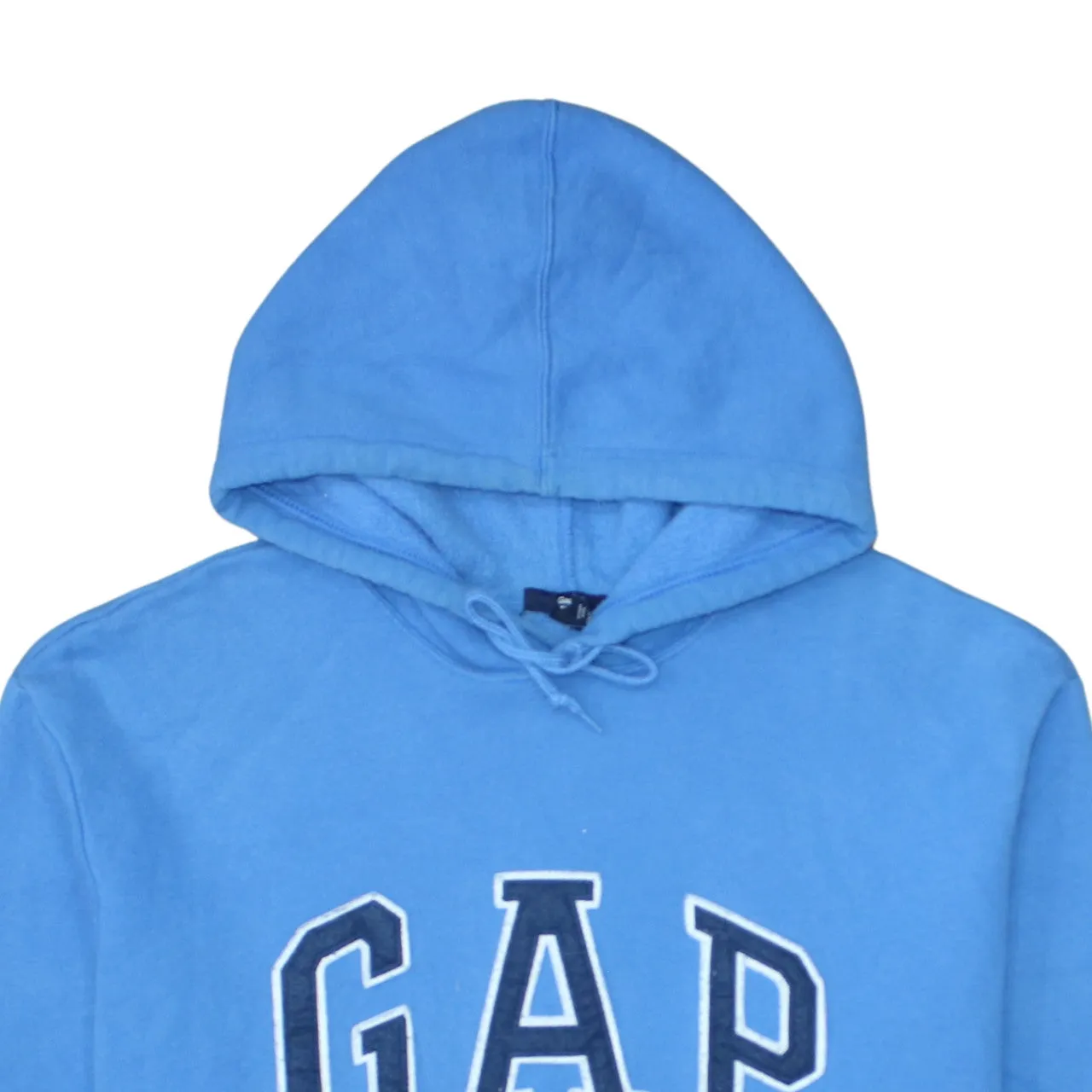 Gap Blue Hoodie Women’s XXLarge Embroidered Logo Drawstring Hood Front Pocket Sweatshirt sold by Vintage Club product image thumbnail 3