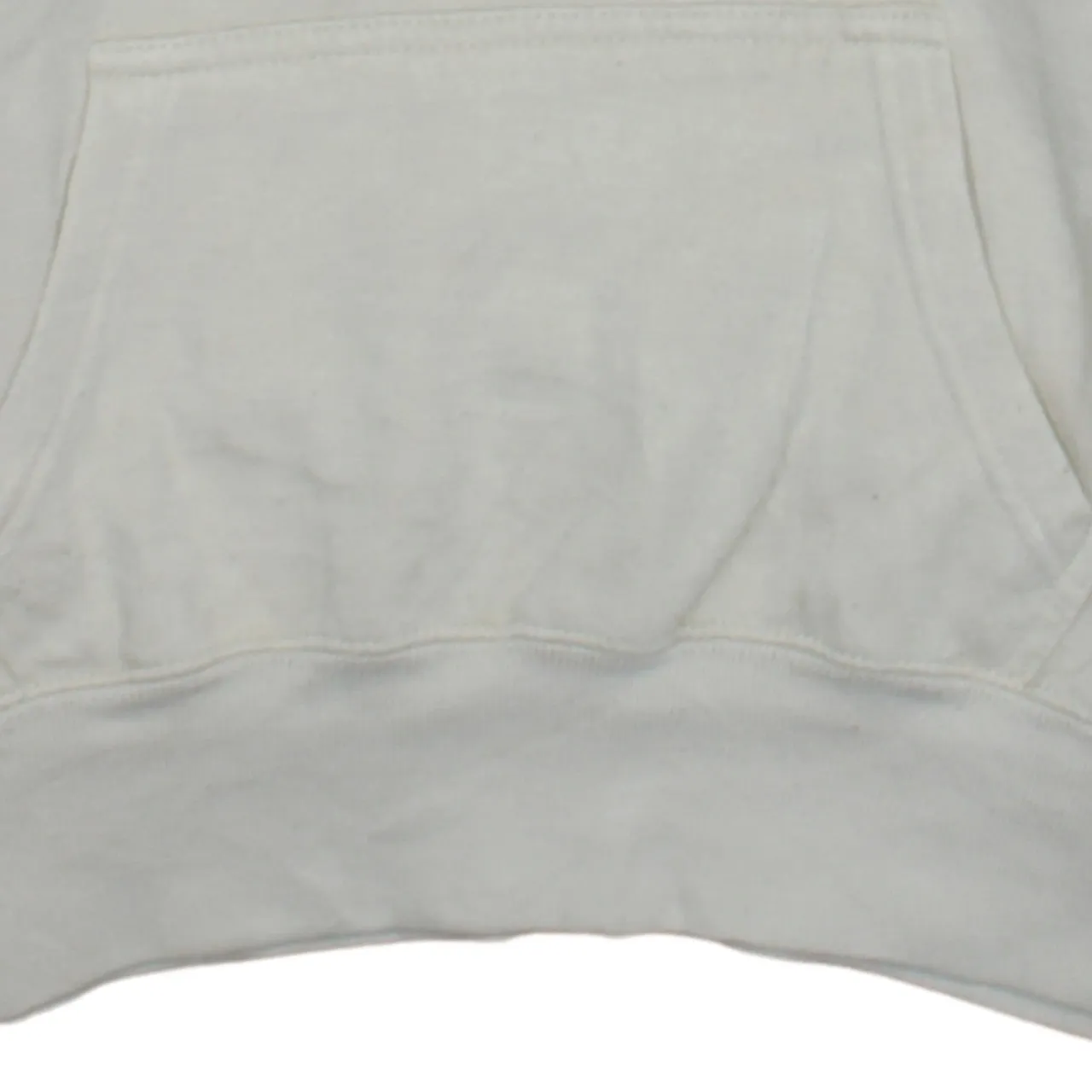 Nike Beige Cream Hoodie Women's XLarge Embroidered Swoosh Logo Front Pocket Pullover Sweatshirt sold by Vintage Club product image thumbnail 4