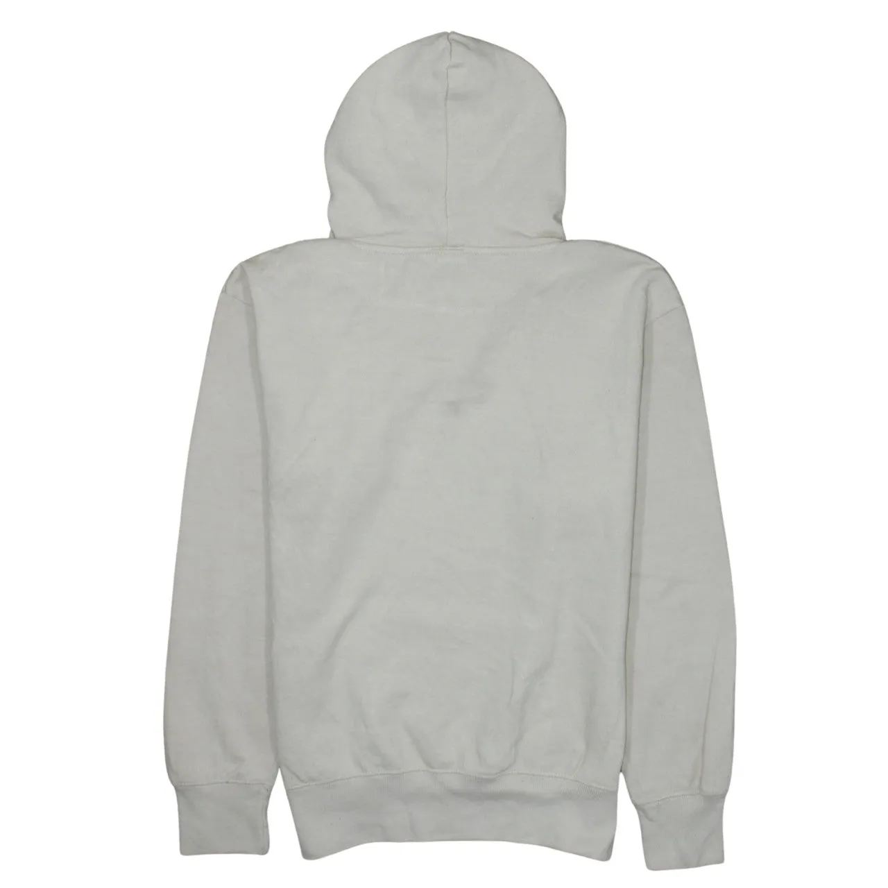 Nike Beige Cream Hoodie Women's XLarge Embroidered Swoosh Logo Front Pocket Pullover Sweatshirt sold by Vintage Club product image thumbnail 2