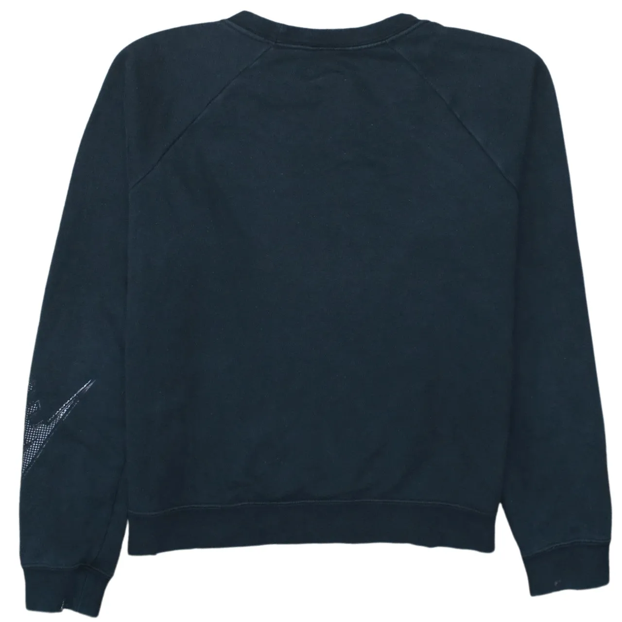 Nike Black Sweatshirt Men's Small Embroidered Chest Logo Graphic Sleeve Pullover Jumper sold by Vintage Club product image thumbnail 2