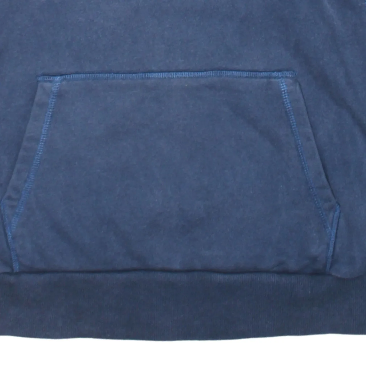 VANS Navy Blue Hoodie Men's XSmall Embroidered Chest Logo Front Pocket Pullover Sweatshirt sold by Vintage Club product image thumbnail 4