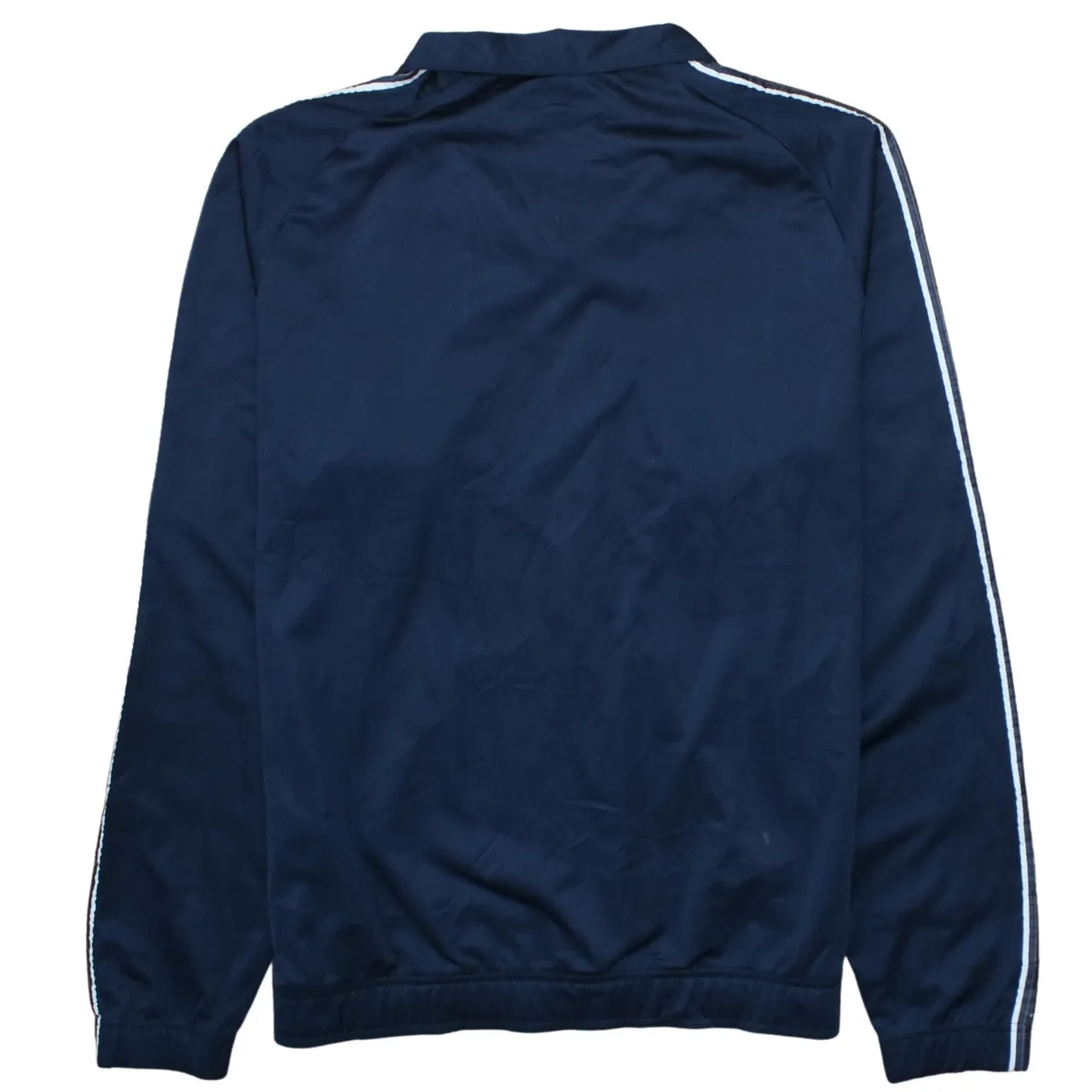 Champion Navy Blue Track Jacket Women’s XLarge Tape Logo Sleeves Full Zip Lightweight Top sold by Vintage Club product image thumbnail 2