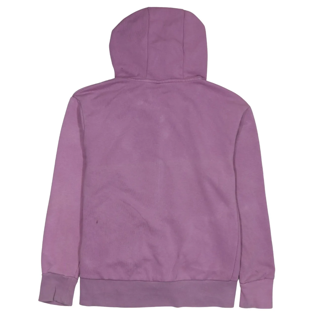 Nike Pink Full Zip Hoodie Men’s Small Printed Swoosh Logo Drawstring Hood Sweatshirt sold by Vintage Club product image thumbnail 2