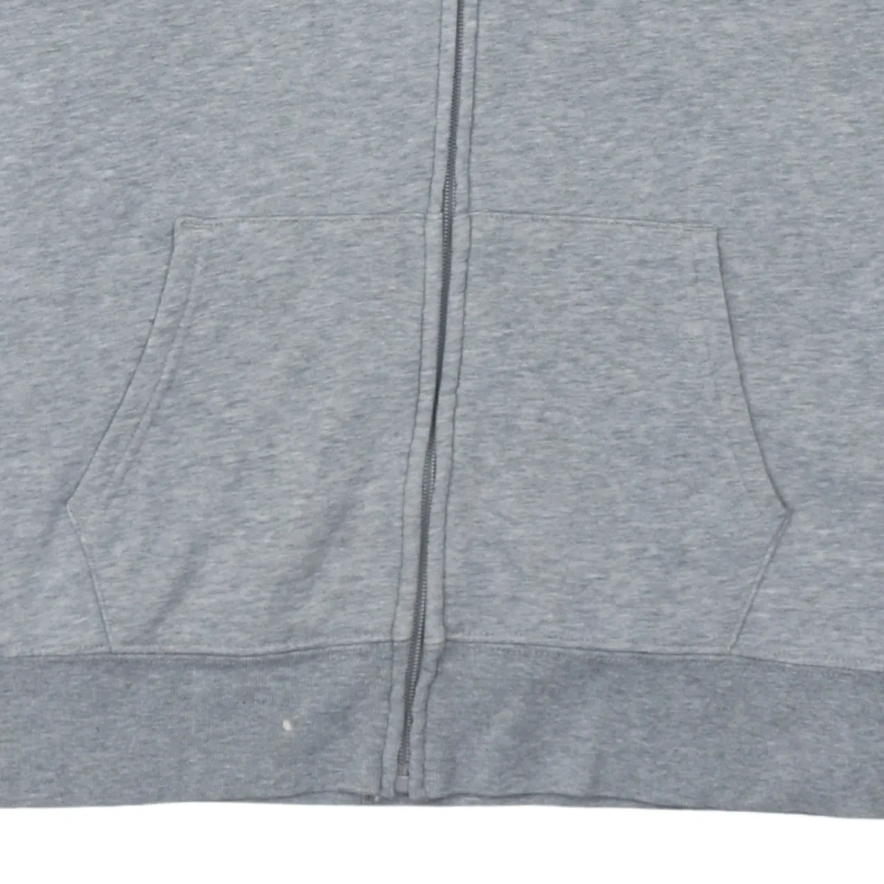 Gap Grey Zip Hoodie Women’s XLarge Embroidered Logo Split Pockets Fleece Lined Sweatshirt sold by Vintage Club product image thumbnail 4