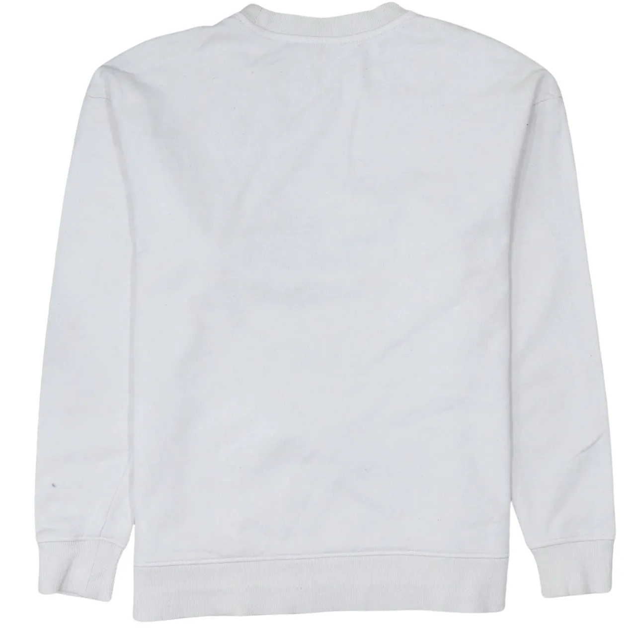 Guess White Sweatshirt Men's Small Embroidered Guess Jeans USA Logo Crewneck Pullover sold by Vintage Club product image thumbnail 2