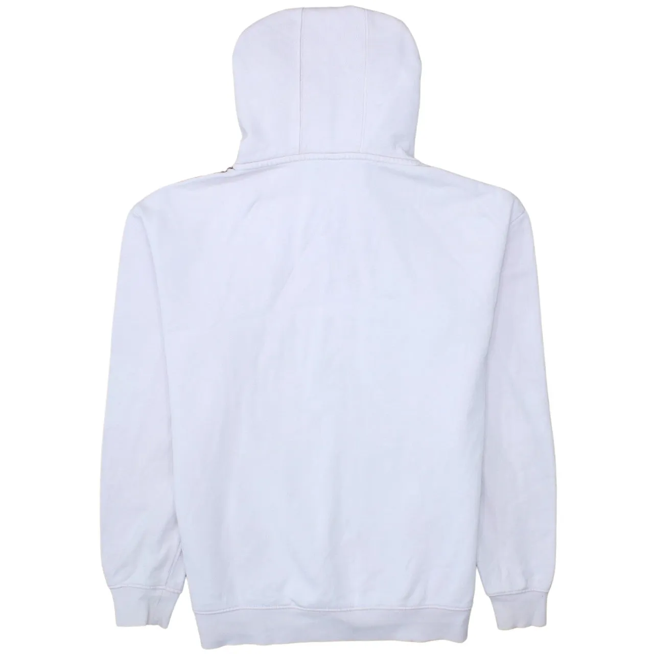 Champion Light Pink Hoodie Women’s Large Embroidered Logo Branded Tape Sleeves Pullover Sweatshirt sold by Vintage Club product image thumbnail 2