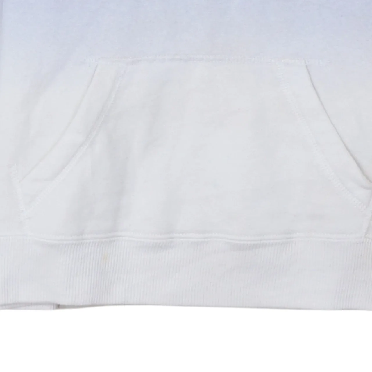 Hollister Blue Ombre Hoodie Women’s Medium Printed Logo Front Pocket Pullover Sweatshirt sold by Vintage Club product image thumbnail 4