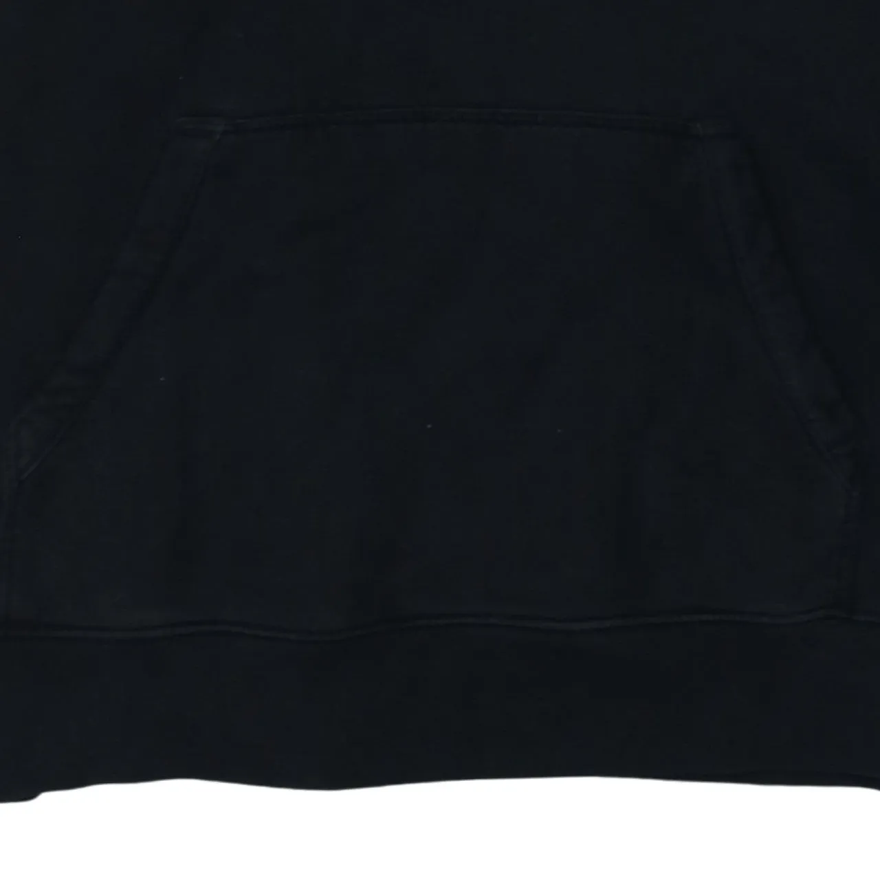 Vans Black Hoodie Women’s Medium Printed Back Logo Front Pocket Pullover Sweatshirt sold by Vintage Club product image thumbnail 4