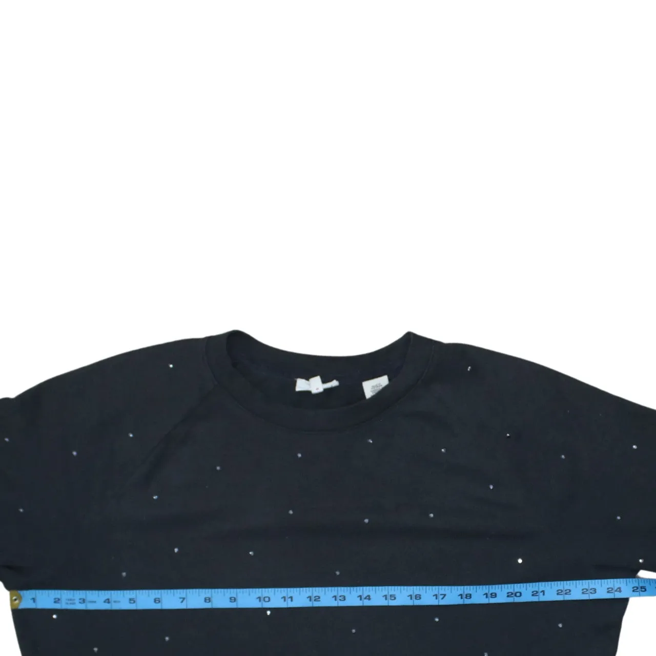 Levi's Black Sweatshirt Men's XLarge Studded Dot Design Crewneck Pullover Top sold by Vintage Club product image thumbnail 5
