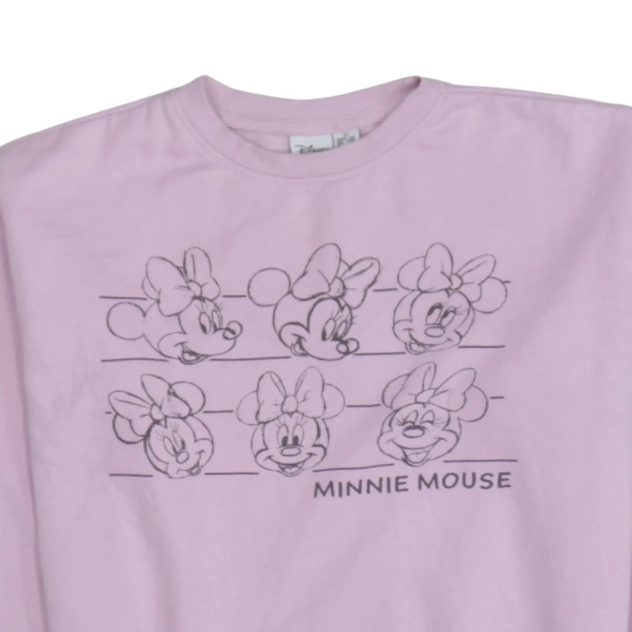 Disney Pink Sweatshirt Women's XSmall Minnie Mouse Printed Graphic Crewneck Pullover Top sold by Vintage Club product image thumbnail 3