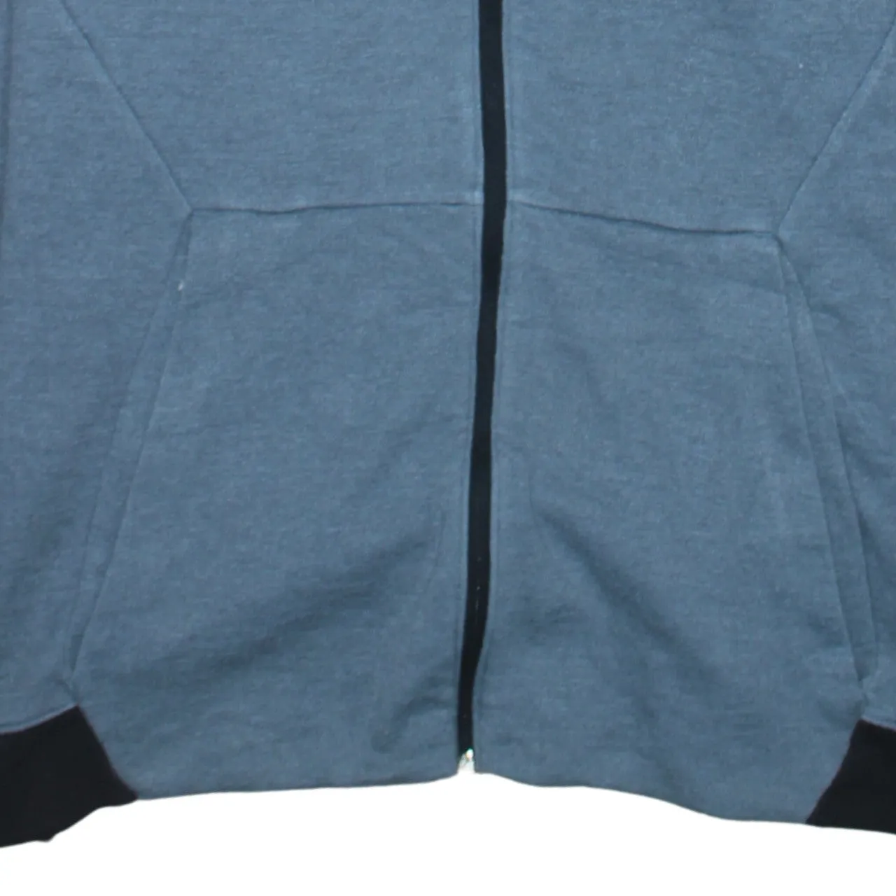 Under Armour Blue Zip Hoodie Men's XLarge Embroidered Logo Drawstring Hood Pockets Sweatshirt sold by Vintage Club product image thumbnail 4