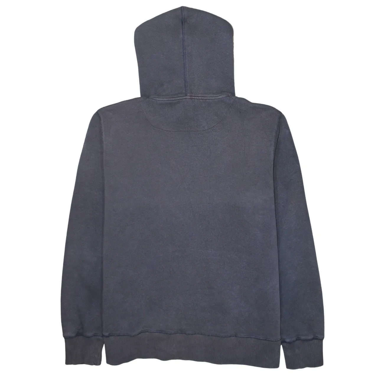 Nike Faded Navy Hoodie Men’s XLarge Embroidered Swoosh Front Pocket Pullover Sweatshirt sold by Vintage Club product image thumbnail 2