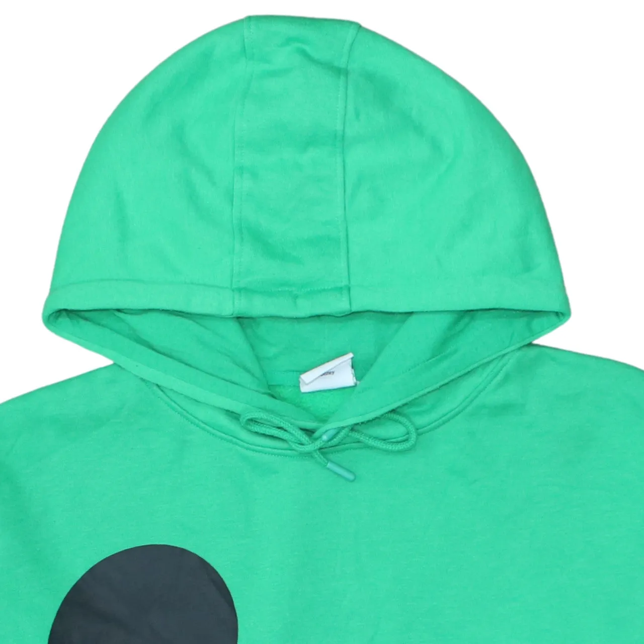 Disney Green Hoodie Women’s XLarge Printed Mickey Mouse Graphic Sleeve Script Sweatshirt sold by Vintage Club product image thumbnail 3