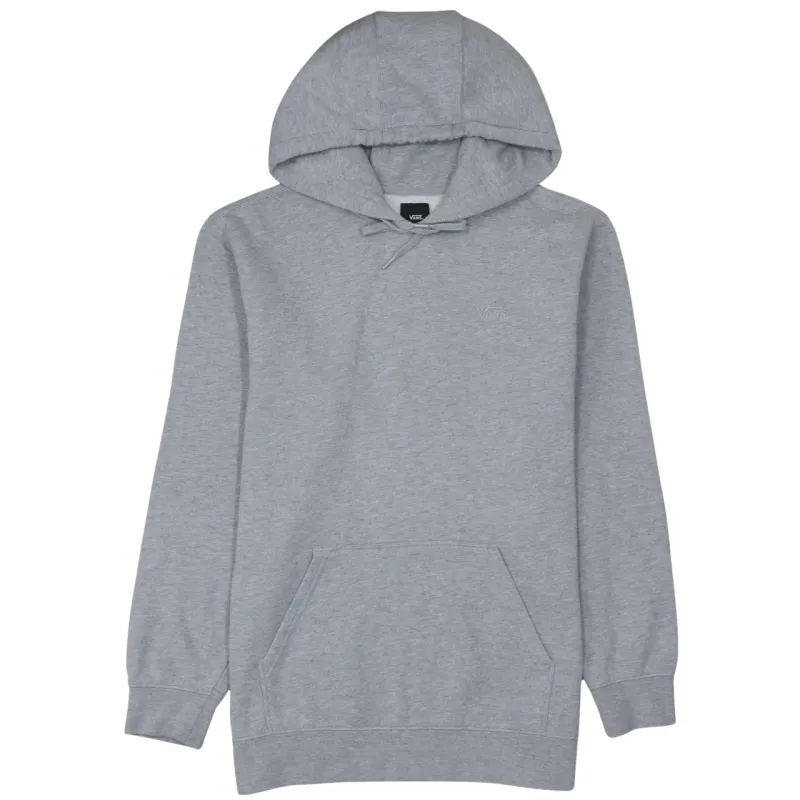 Vans Grey Hoodie Men’s Medium Embroidered Chest Logo Front Pocket Pullover Sweatshirt sold by Vintage Club