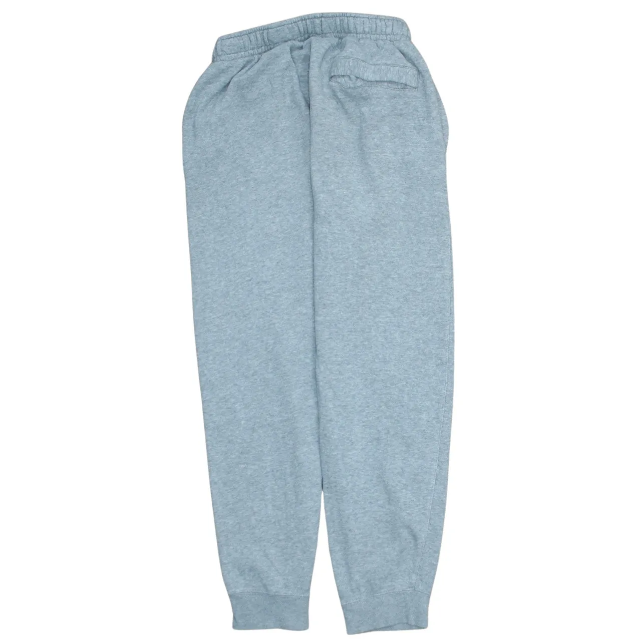 Nike Light Grey Joggers Sweatpants Men’s Small Embroidered Swoosh Elastic Waist Cuffed Hem Loungewear sold by Vintage Club product image thumbnail 2