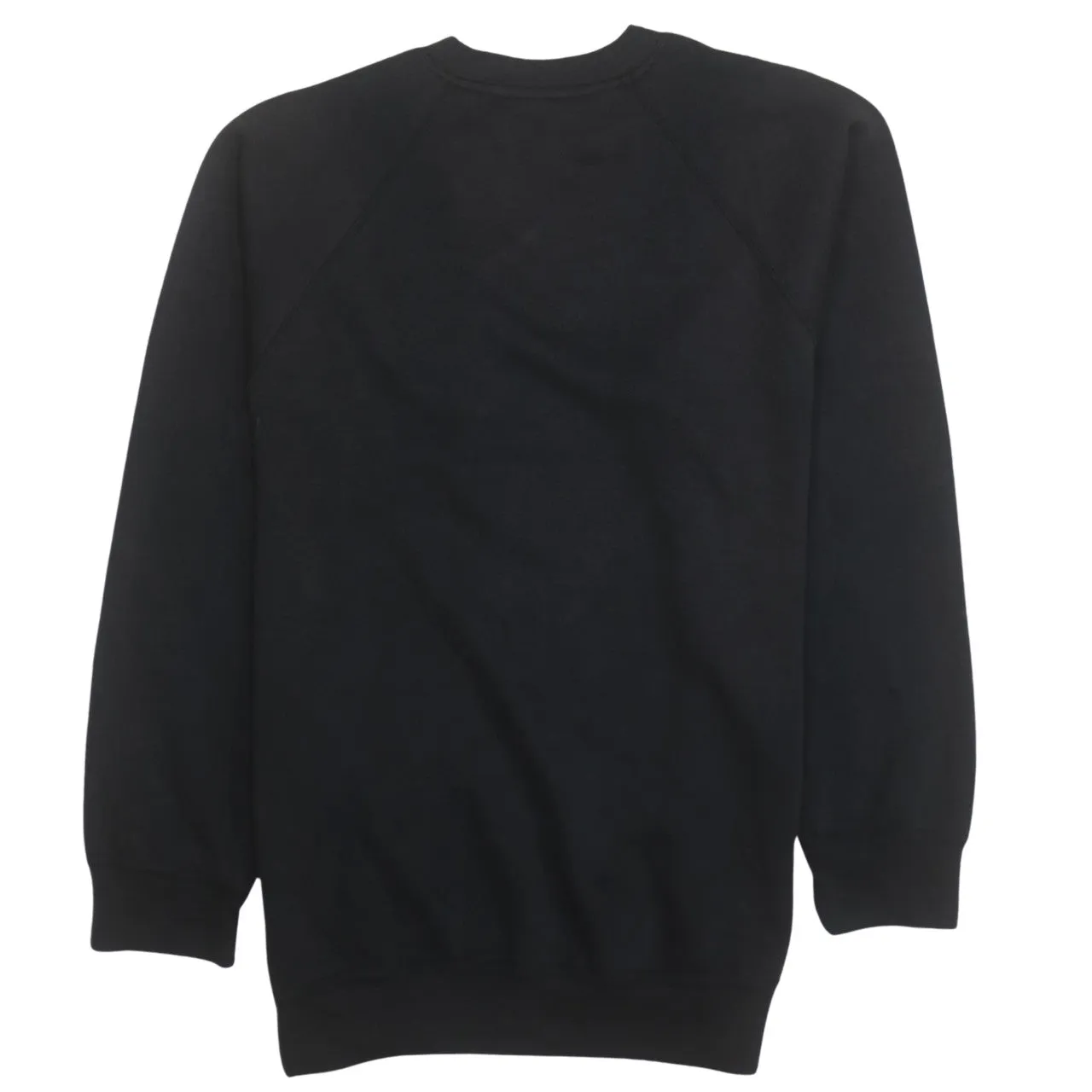 Russell Athletic Black Sweatshirt Men's Medium Embroidered School Crest Logo Crewneck Pullover sold by Vintage Club product image thumbnail 2