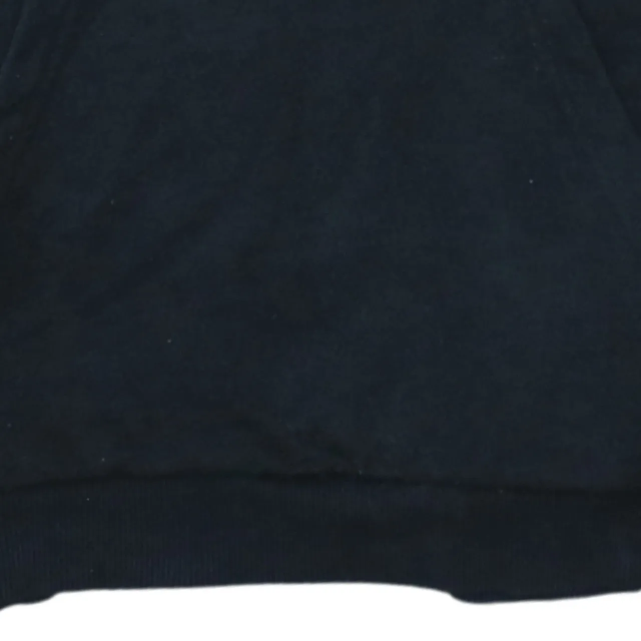 Adidas Black Hoodie Women’s Medium Printed Logo Front Pocket Pullover Sweatshirt sold by Vintage Club product image thumbnail 4