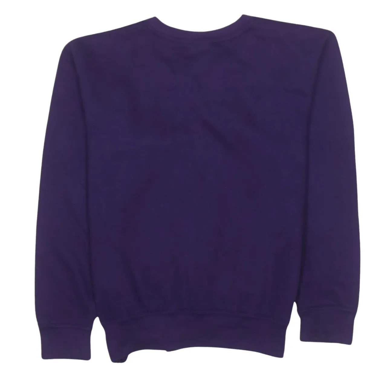 Russell Athletic Purple Sweatshirt Women’s XXLarge Embroidered School Crest V Neck Fleece Pullover sold by Vintage Club product image thumbnail 2