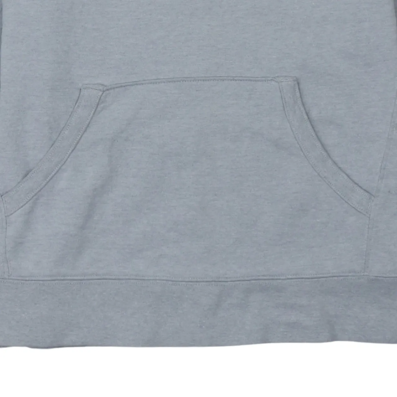Champion Light Grey Hoodie Women’s Medium Embroidered Script Logo Front Pocket Pullover Sweatshirt sold by Vintage Club product image thumbnail 4