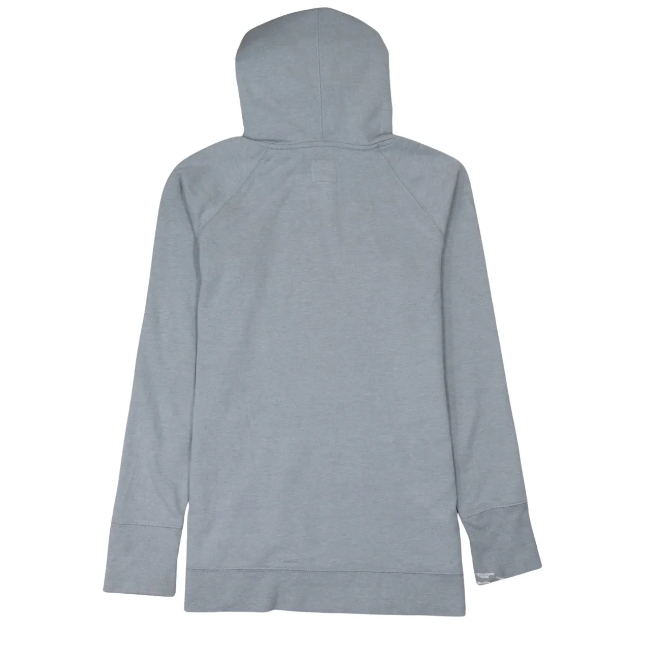 Champion Light Grey Hoodie Women’s Medium Embroidered Script Logo Front Pocket Pullover Sweatshirt sold by Vintage Club product image thumbnail 2
