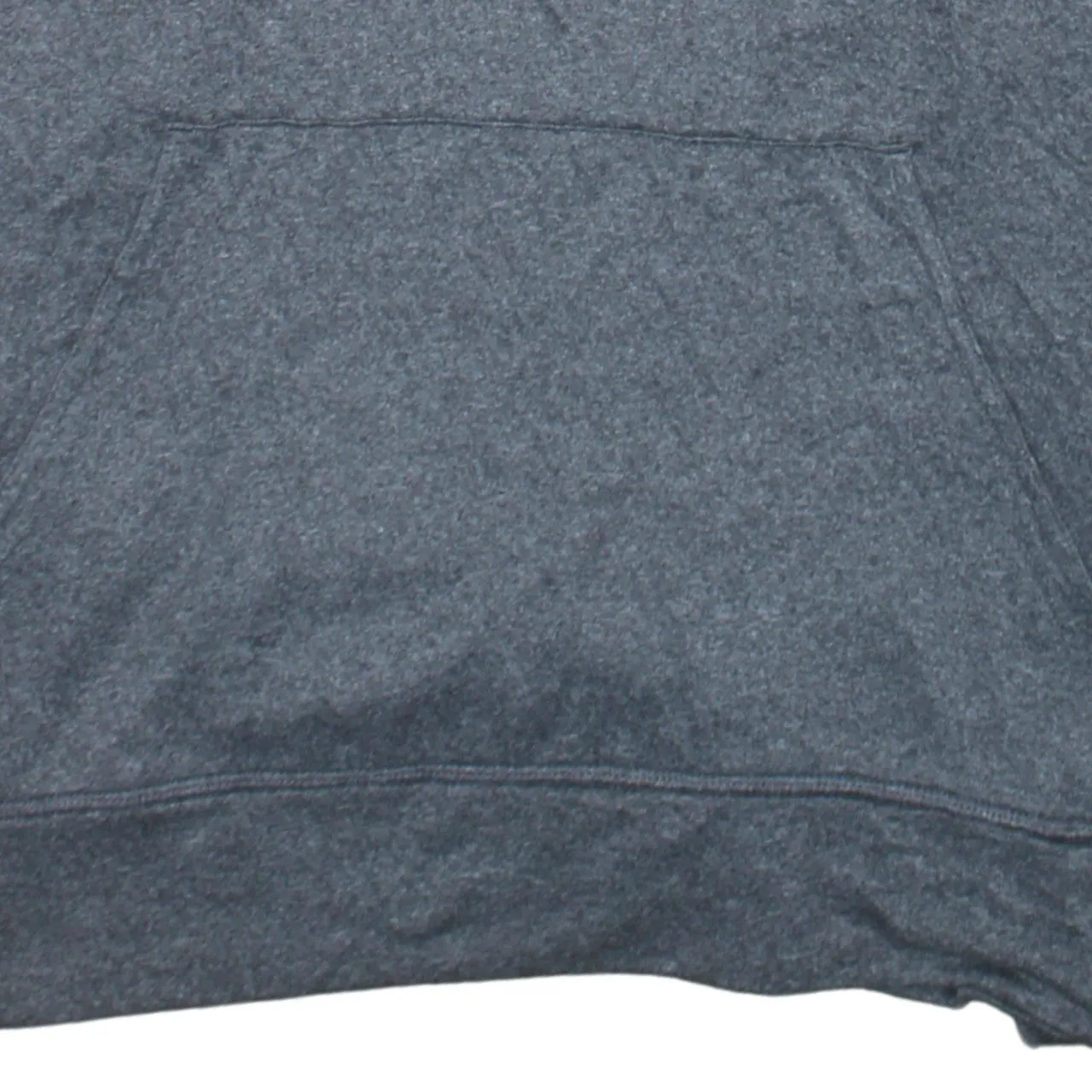 Adidas Dark Grey Hoodie Women’s Large Blue Embroidered Logo Climawarm Pullover Sweatshirt sold by Vintage Club product image thumbnail 4