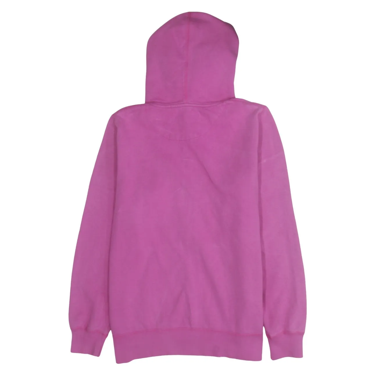 Nike Pink Full Zip Hoodie Women’s XLarge Embroidered Logo Drawstring Hood Front Pockets Sweatshirt sold by Vintage Club product image thumbnail 2