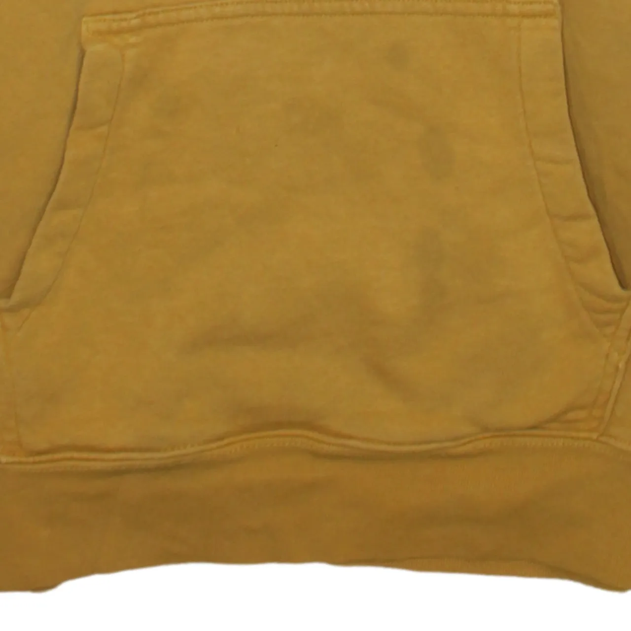 Gap Mustard Yellow Hoodie Men's Small Embroidered Logo Front Pocket Pullover Sweatshirt sold by Vintage Club product image thumbnail 4