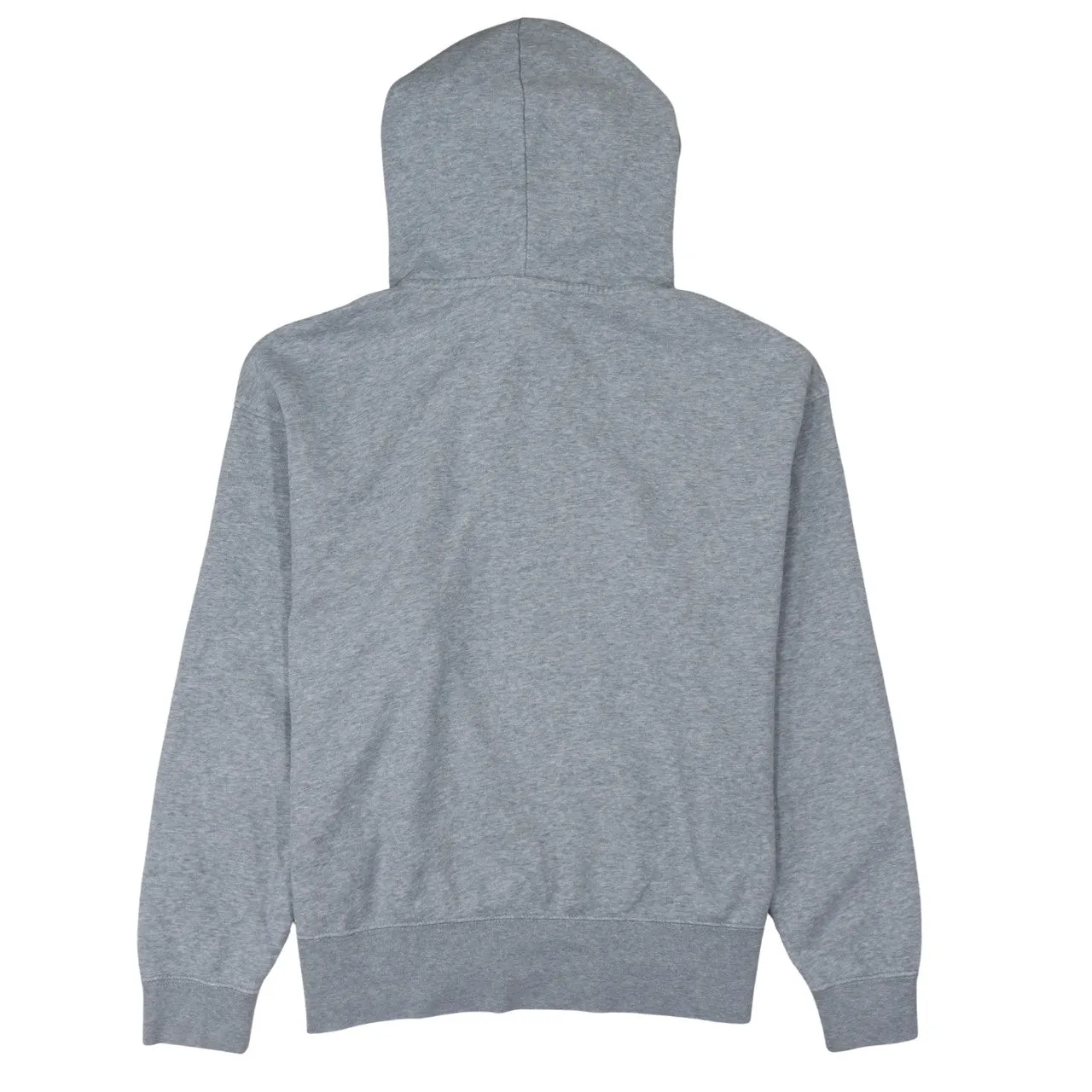 Nike Grey Hoodie Men's Small Embroidered Swoosh Pullover Fleece Lined Sweatshirt sold by Vintage Club product image thumbnail 2