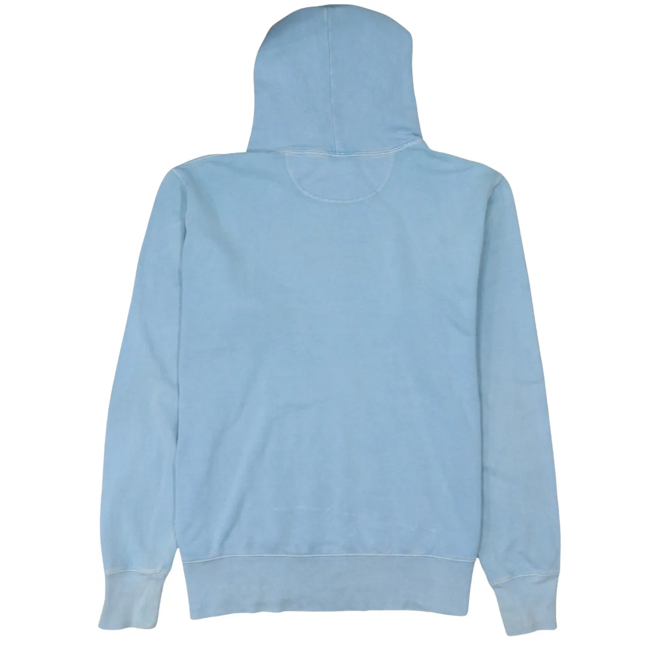 Champion Light Blue Hoodie Men's Medium Embroidered Chest Logo Front Pocket Pullover Sweatshirt sold by Vintage Club product image thumbnail 2