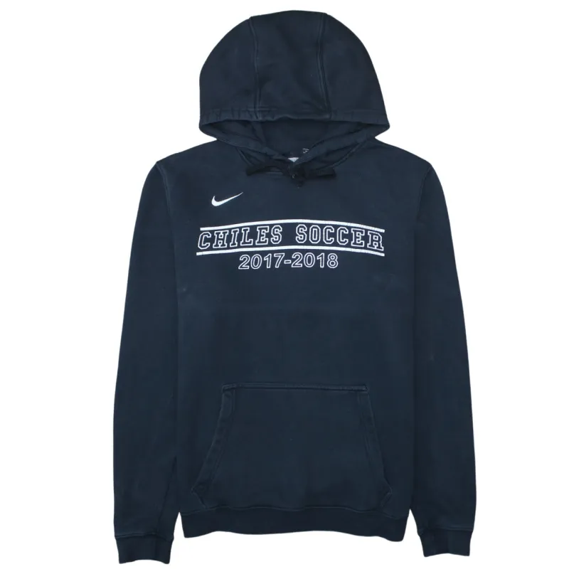 Nike Black Hoodie Men's Medium Printed Chiles Soccer 2017-2018 Pullover Sweatshirt made by Nike