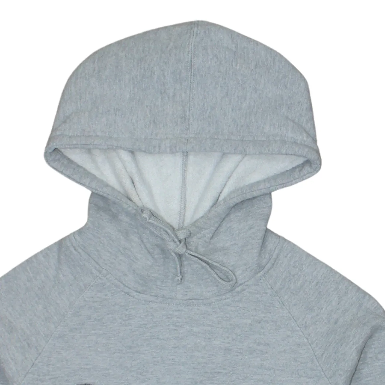 Champion Grey Hoodie Women’s Medium Embroidered Script Logo Front Pocket Pullover Sweatshirt sold by Vintage Club product image thumbnail 3