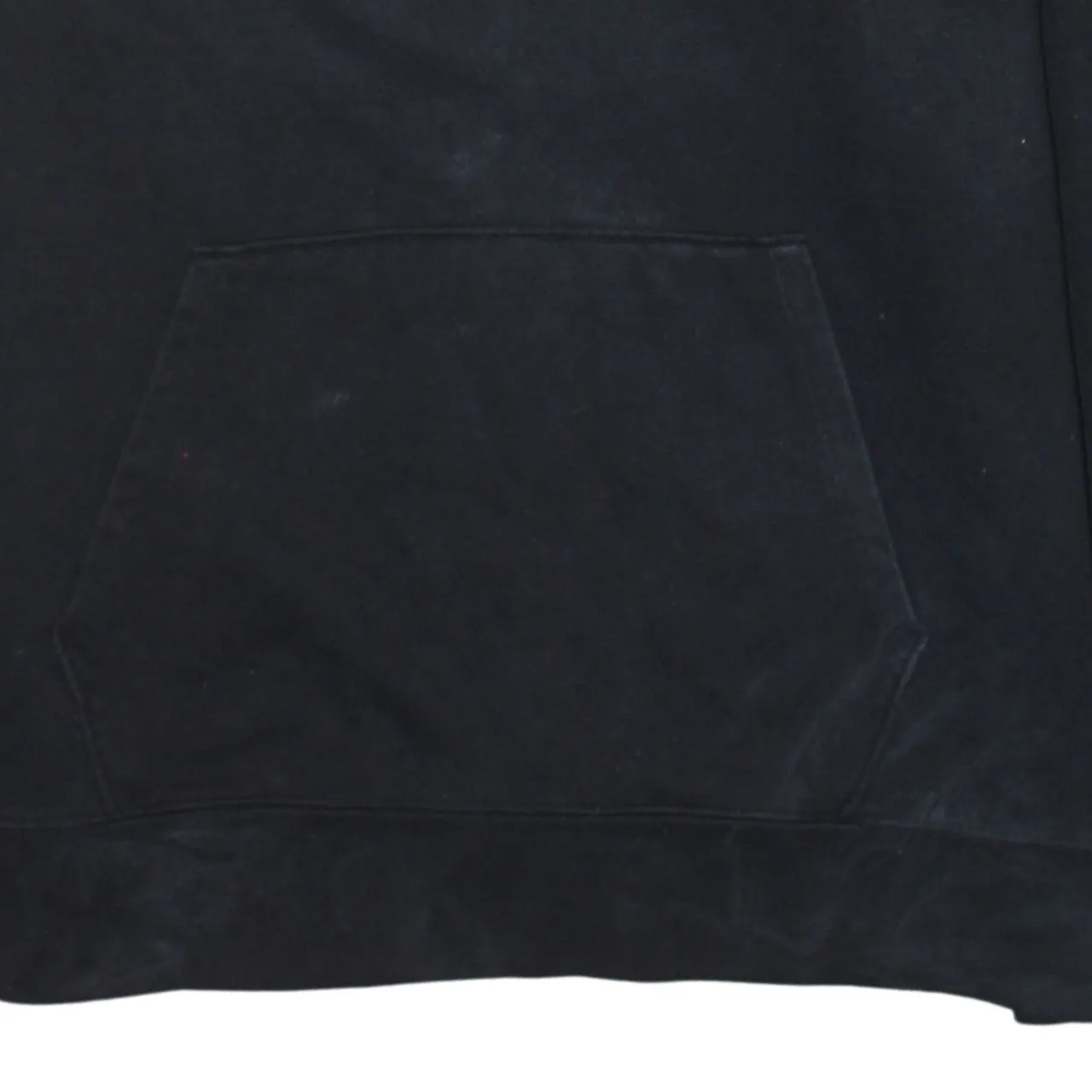 Champion Black Hoodie Men's Large Embroidered Script Logo Front Pocket Pullover Sweatshirt sold by Vintage Club product image thumbnail 4