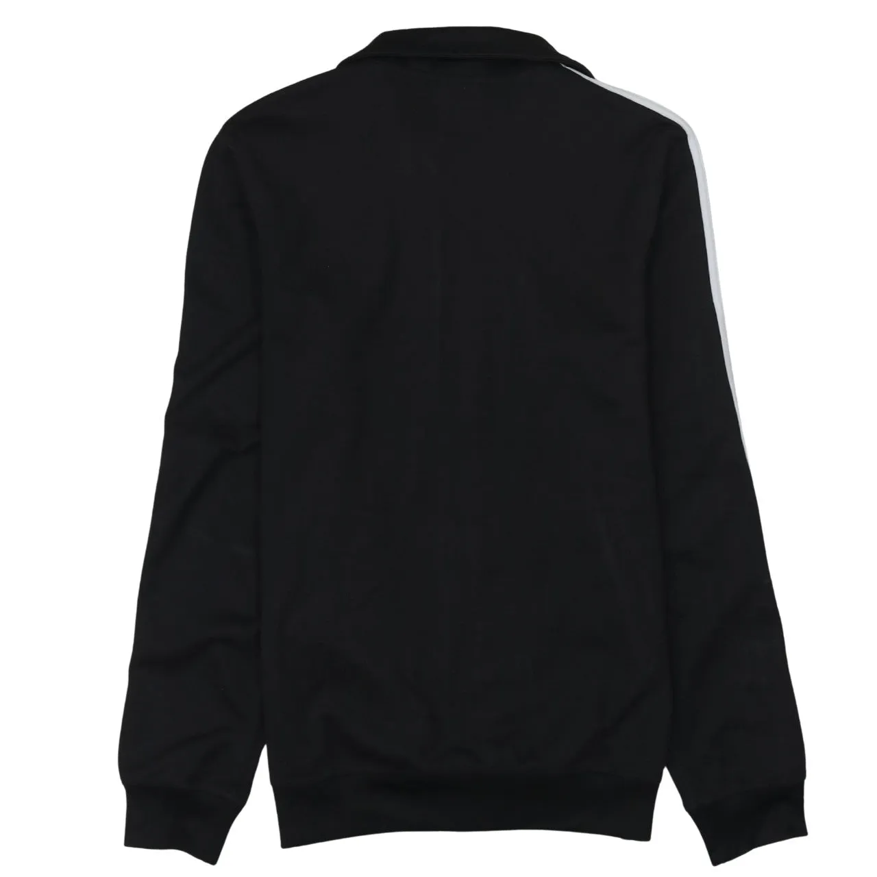 Adidas Black Track Jacket Women’s Medium Three Stripes Zip Pockets Embroidered Logo Top sold by Vintage Club product image thumbnail 2