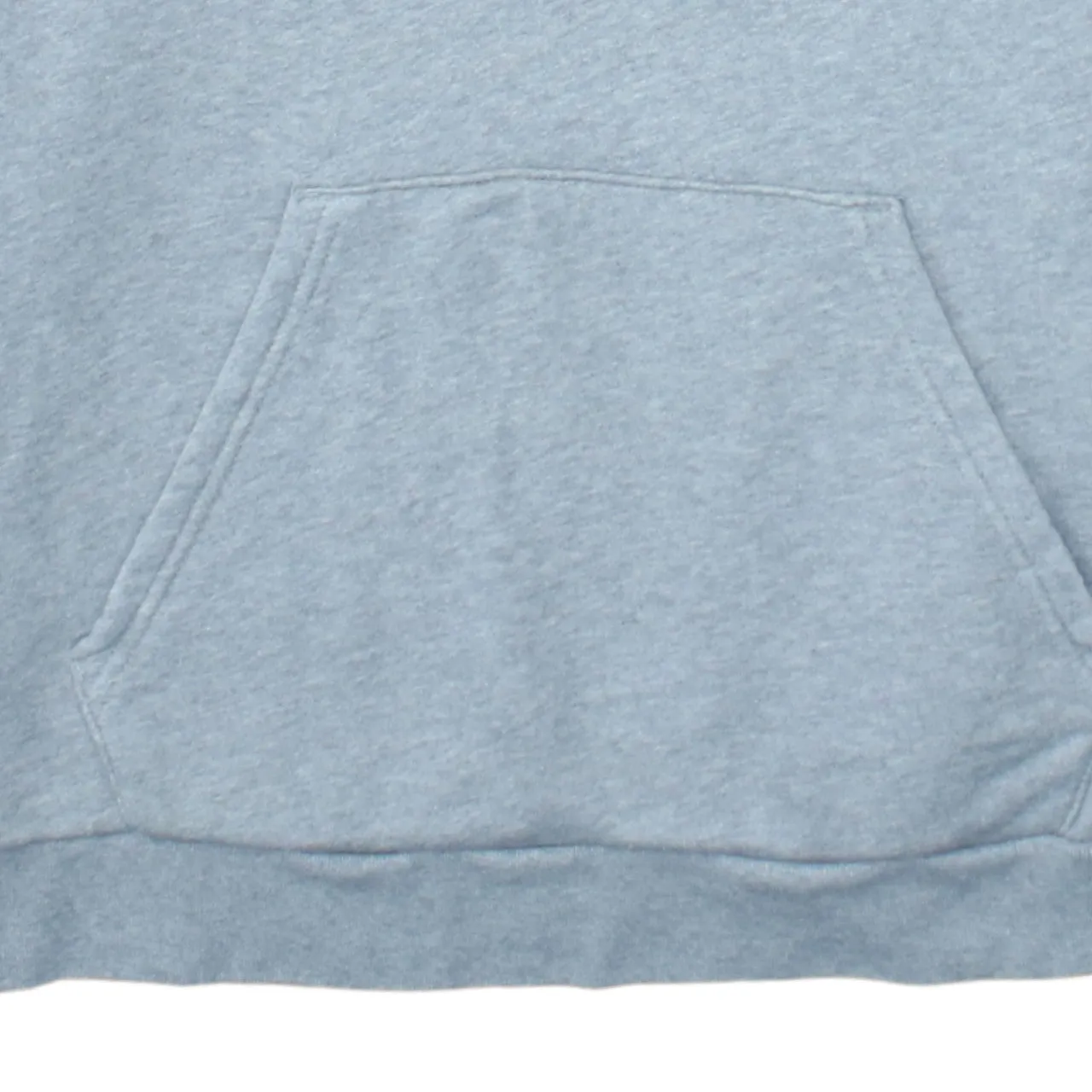 Adidas Grey Hoodie Men's Medium Printed Trefoil Logo Front Pocket Pullover Sweatshirt sold by Vintage Club product image thumbnail 4