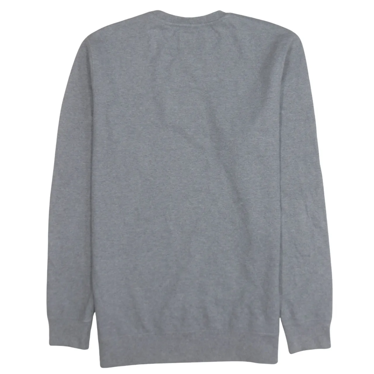 VANS Grey Sweatshirt Women's Large Printed Box Logo Crewneck Pullover Fleece Top sold by Vintage Club product image thumbnail 2