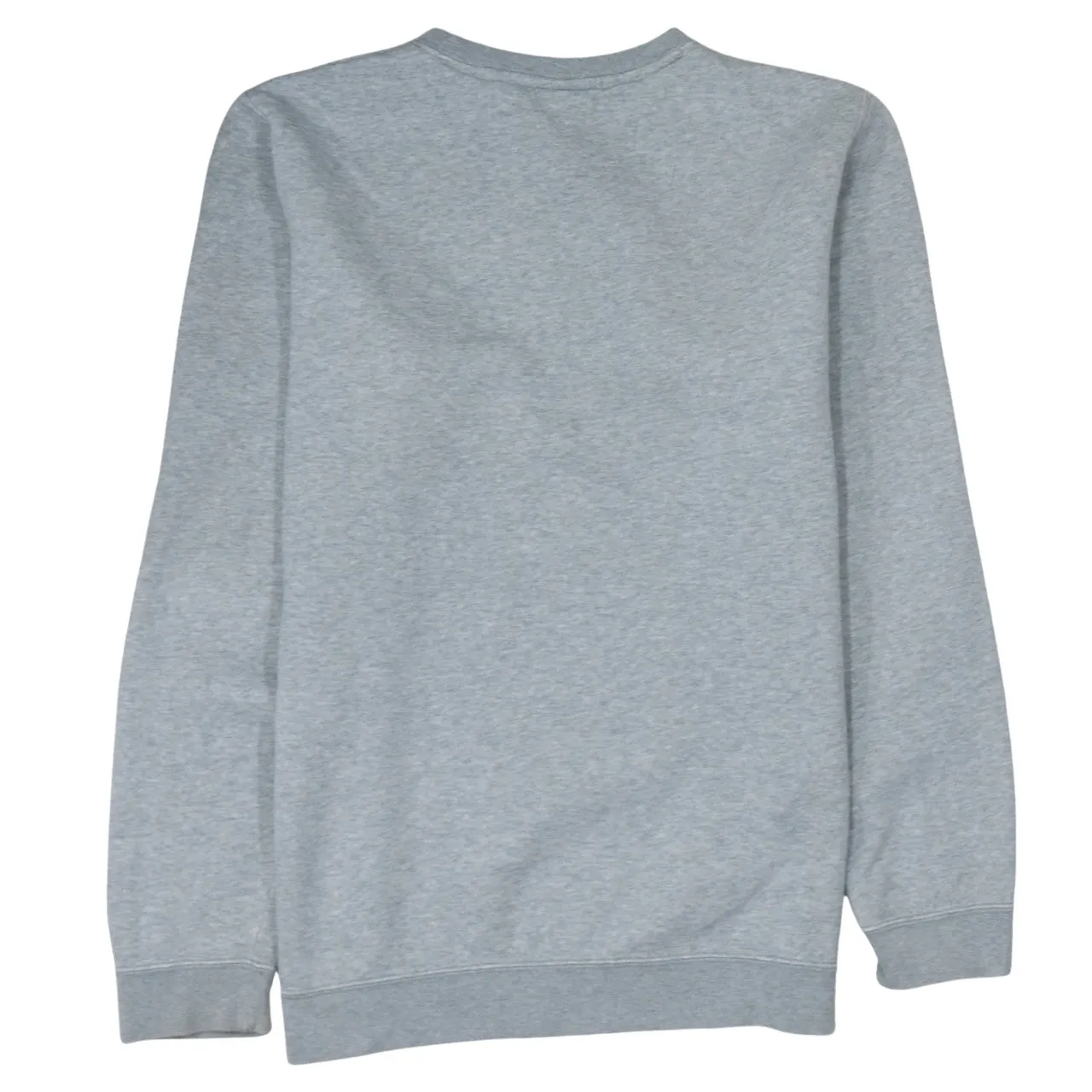 Nike Grey Sweatshirt Men's Medium Embroidered Swoosh Logo Crewneck Pullover Fleece Top sold by Vintage Club product image thumbnail 2