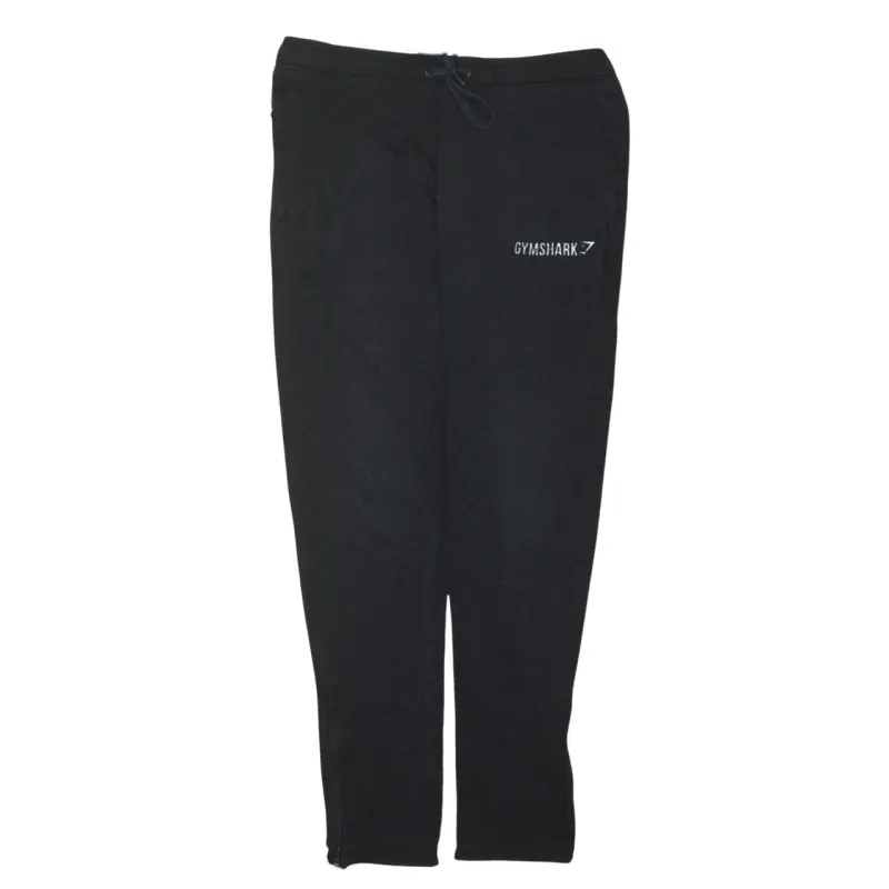 Gymshark Black Joggers Men’s 32 Printed Logo Drawstring Waist Tapered Sweatpants sold by Vintage Club