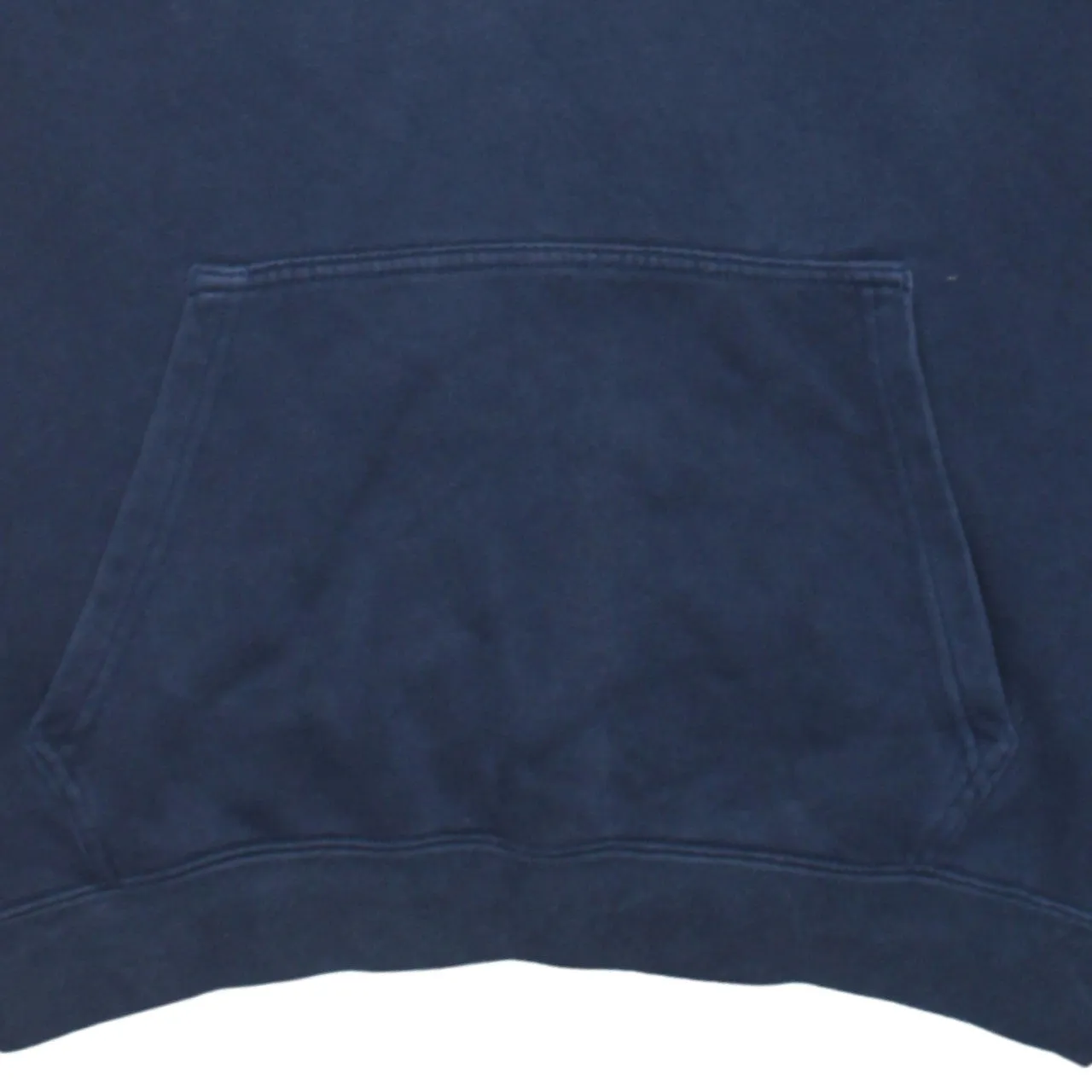 Nike Navy Blue Hoodie Men's Medium Embroidered Logo Drawstring Hood Front Pocket Sweatshirt sold by Vintage Club product image thumbnail 4