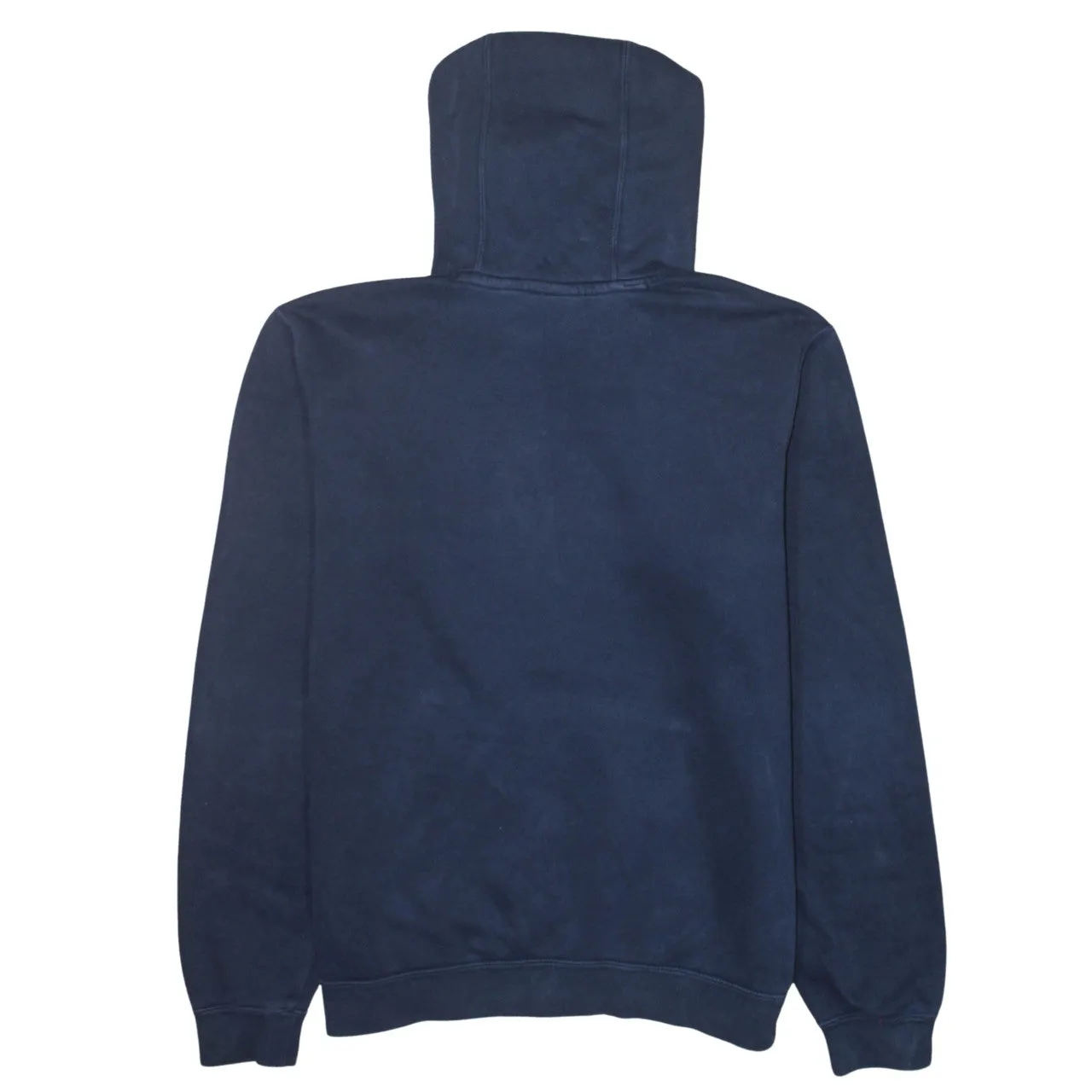 Nike Navy Blue Hoodie Men's Medium Embroidered Logo Drawstring Hood Front Pocket Sweatshirt sold by Vintage Club product image thumbnail 2