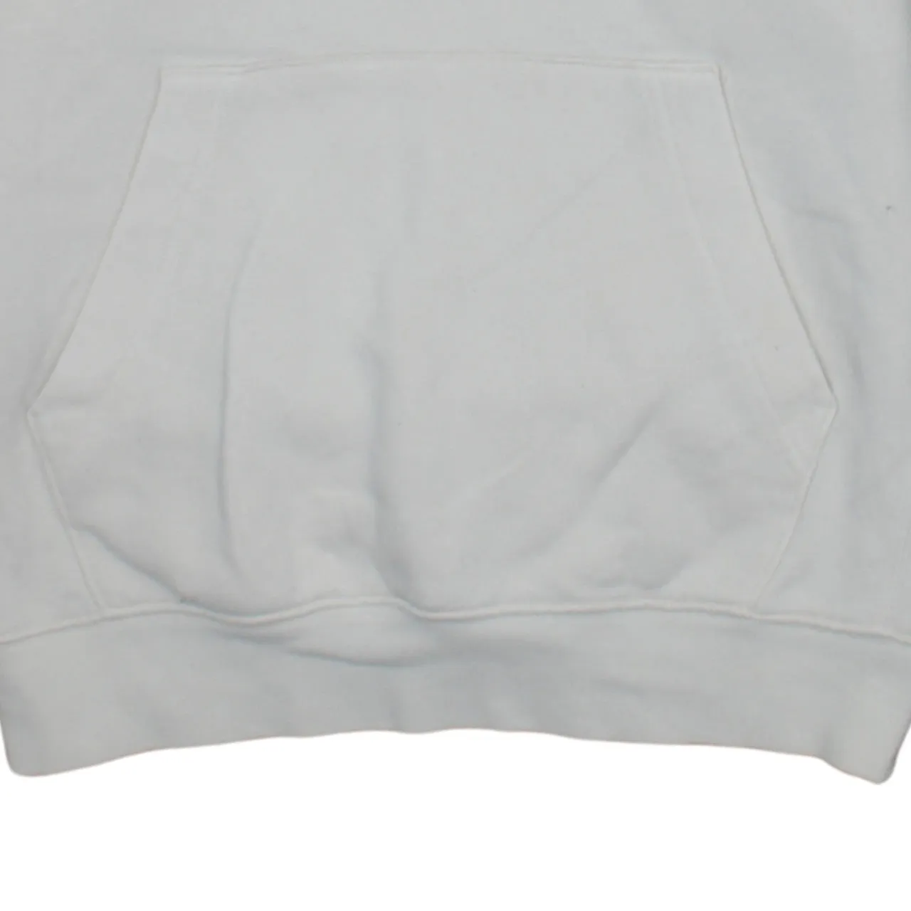 Nike Beige Cream Hoodie Men's XSmall Embroidered Swoosh Front Pocket Fleece Pullover Sweatshirt sold by Vintage Club product image thumbnail 4