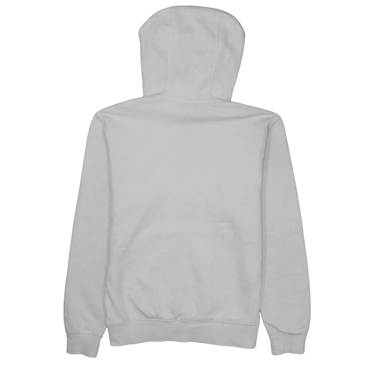 Nike Beige Cream Hoodie Men's XSmall Embroidered Swoosh Front Pocket Fleece Pullover Sweatshirt sold by Vintage Club product image thumbnail 2